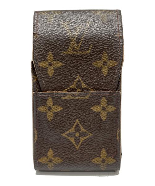 LOUIS VUITTON（ルイ ヴィトン）LOUIS VUITTON (ルイ ヴィトン) モノグラムエテュイ・シガレット ブラウンの古着・服飾アイテム