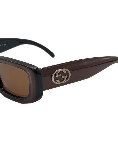 GUCCI（グッチ）GUCCI (グッチ) オールド スクエアサングラス ブラウン サイズ:SIZE 49□19の古着・服飾アイテム