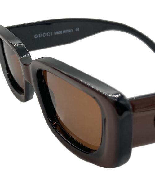 GUCCI（グッチ）GUCCI (グッチ) オールド スクエアサングラス ブラウン サイズ:SIZE 49□19の古着・服飾アイテム