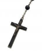 DOLCE & GABBANAドルチェ＆ガッバーナ）の古着「ロザリオ ネックレス」｜ブラック