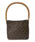 LOUIS VUITTON（ルイ ヴィトン）の古着「ルーピングMM」｜ブラウン