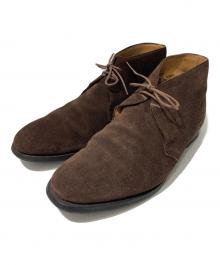 Crockett & Jones（クロケット＆ジョーンズ）の古着「CHERTSEYチャッカブーツ」｜ブラウン