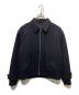 PRADA（プラダ）の古着「ウールジップアップブルゾン」｜ネイビー