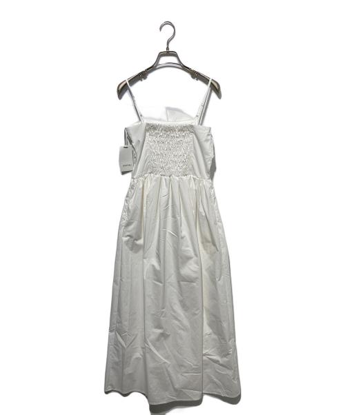 Snidel（スナイデル）Snidel (スナイデル) ツイストベアワンピ ホワイト サイズ:1の古着・服飾アイテム