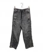 DIESELディーゼル）の古着「relaxed jeans d-martian」｜ブラック