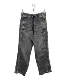 DIESEL（ディーゼル）の古着「relaxed jeans d-martian」｜ブラック