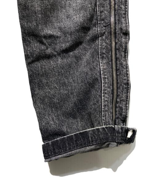 DIESEL（ディーゼル）DIESEL (ディーゼル) relaxed jeans d-martian ブラック サイズ:ＸＳの古着・服飾アイテム