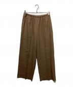 Con teコンテ）の古着「イージーワイドパンツ」｜カーキ
