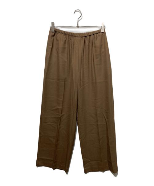 Con te（コンテ）Con te (コンテ) イージーワイドパンツ カーキ サイズ:36の古着・服飾アイテム