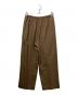 Con te (コンテ) イージーワイドパンツ カーキ サイズ:36：11000円