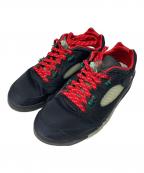 NIKEナイキ）の古着「Jordan 5 Low ローカットスニーカー」｜ブラック