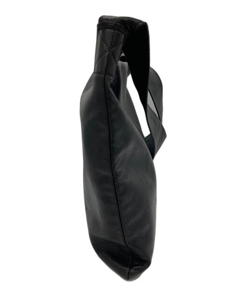 GANZO（ガンゾ）GANZO (ガンゾ) レザーショルダーバッグ ブラックの古着・服飾アイテム