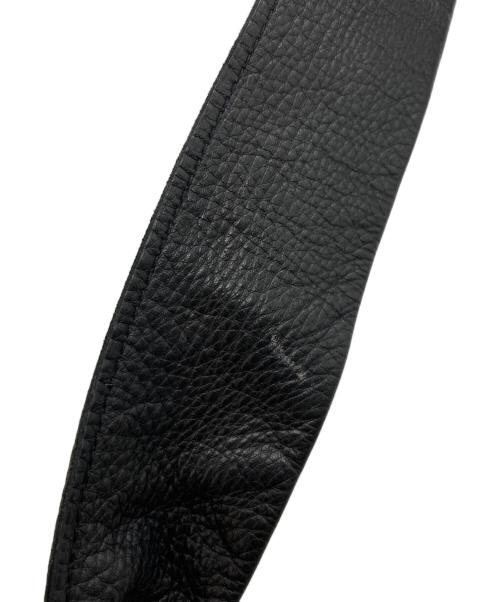 GANZO（ガンゾ）GANZO (ガンゾ) レザーショルダーバッグ ブラックの古着・服飾アイテム