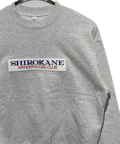 SHIROKANE WANDERVOGEL CLUB（シロカネ ワンダーフォーゲル クラブ）SHIROKANE WANDERVOGEL CLUB (シロカネ ワンダーフォーゲル クラブ) LOS ANGELES APPAREL (ロサンゼルスアパレル) VIP CREWNECK SWEAT グレー サイズ:Ｌの古着・服飾アイテム