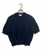 ROYAL MERロイヤルマー）の古着「半袖ニット」｜ネイビー