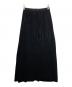 UNDECORATED (アンデコレイテッド) Washi Knit Skirt ブラック：8000円