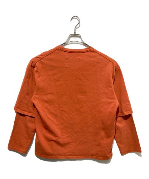 DAIRIKU（ダイリク）DAIRIKU (ダイリク) BIGGIE Layered T-Shirt ブラウン サイズ:FREEの古着・服飾アイテム