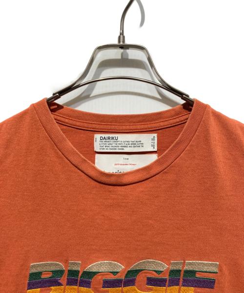 DAIRIKU（ダイリク）DAIRIKU (ダイリク) BIGGIE Layered T-Shirt ブラウン サイズ:FREEの古着・服飾アイテム