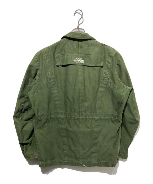 A.P.C.（アーペーセー）A.P.C. (アーペーセー) M-69タンカースジャケット グリーン サイズ:C52の古着・服飾アイテム