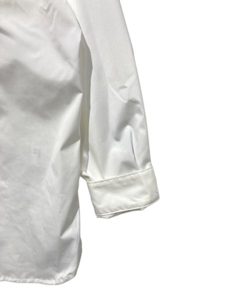 HERALBONY（ヘラルボニー）HERALBONY (ヘラルボニー) デザインシャツ（ショルダー切替)「無題(丸)」 ホワイト サイズ:FREEの古着・服飾アイテム