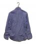 Glanshirt (グランシャツ) SLOWEAR (スロウウェア) ストライプシャツ ブルー×ホワイト サイズ:38：14000円