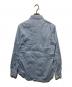 GLANSHIRT (グランシャツ) SLOWEAR (スロウウェア) ロングスリーブシャツ ブルー サイズ:38：15000円