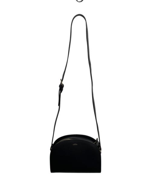 A.P.C.（アーペーセー）A.P.C. (アーペーセー) SAC DEMI LUNE ショルダーバッグ ブラックの古着・服飾アイテム