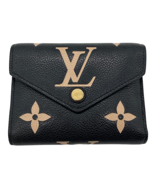 LOUIS VUITTON（ルイ ヴィトン）LOUIS VUITTON (ルイ ヴィトン) ポルトフォイユ・ヴィクトリーヌ ブラックの古着・服飾アイテム