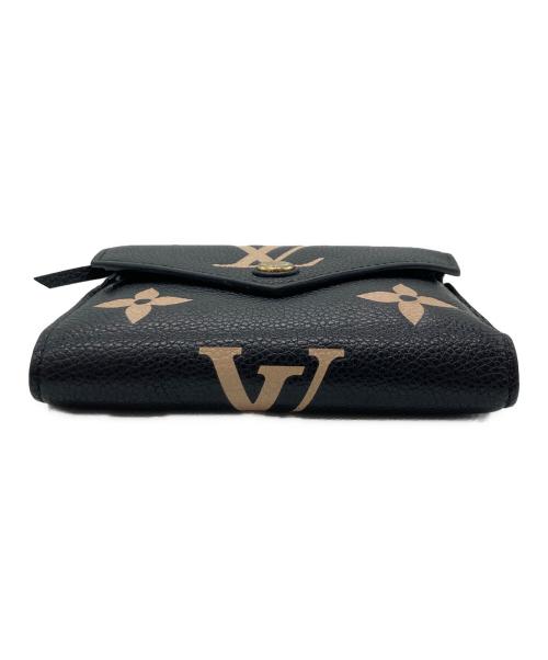 LOUIS VUITTON（ルイ ヴィトン）LOUIS VUITTON (ルイ ヴィトン) ポルトフォイユ・ヴィクトリーヌ ブラックの古着・服飾アイテム