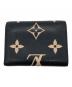 LOUIS VUITTON (ルイ ヴィトン) ポルトフォイユ・ヴィクトリーヌ ブラック：60000円