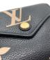 中古・古着 LOUIS VUITTON (ルイ ヴィトン) ポルトフォイユ・ヴィクトリーヌ ブラック：60000円