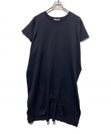 ISSEY MIYAKE（イッセイミヤケ）の古着「FOAM KNIT ワンピース」｜ブラック