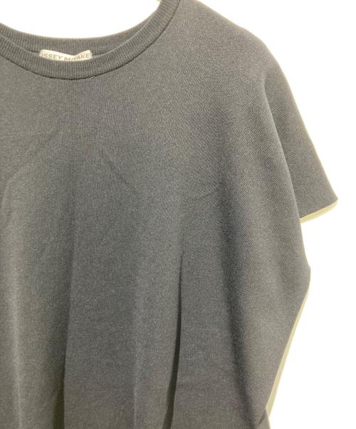 ISSEY MIYAKE（イッセイミヤケ）ISSEY MIYAKE (イッセイミヤケ) FOAM KNIT ワンピース ブラック サイズ:2の古着・服飾アイテム