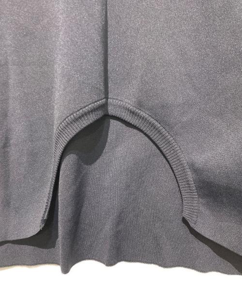 ISSEY MIYAKE（イッセイミヤケ）ISSEY MIYAKE (イッセイミヤケ) FOAM KNIT ワンピース ブラック サイズ:2の古着・服飾アイテム