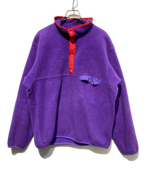 Patagonia（パタゴニア）Patagonia (パタゴニア) オールドシンチラスナップT パープル サイズ:記載なしの古着・服飾アイテム