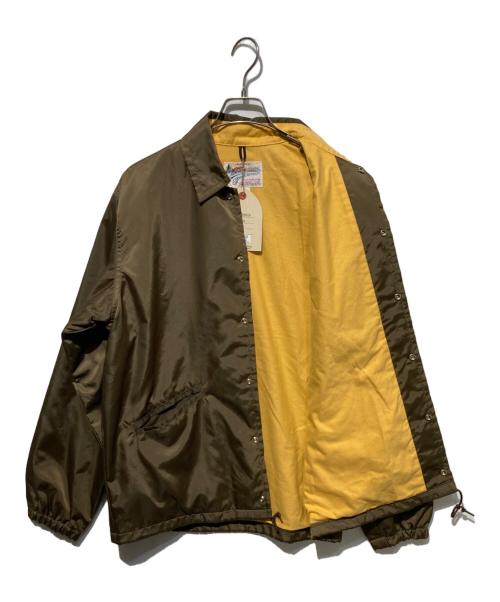 Joe McCOY（ジョーマッコイ）Joe McCOY (ジョーマッコイ) ナイロンコーチジャケット カーキ サイズ:Mの古着・服飾アイテム