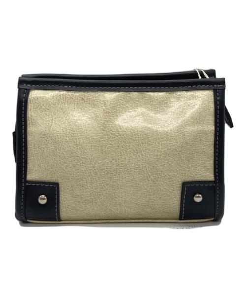 Jean Paul GAULTIER（ジャンポールゴルチェ）Jean Paul GAULTIER (ジャンポールゴルチェ) ポーチ ホワイト×ブラックの古着・服飾アイテム