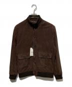 VALSTARヴァルスター）の古着「スウェードヴァルスタージャケット」｜ブラウン