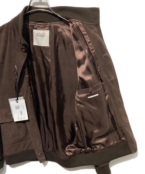 VALSTAR（ヴァルスター）Valstar (ヴァルスター) スウェードヴァルスタージャケット ブラウン サイズ:52の古着・服飾アイテム