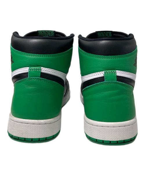 NIKE（ナイキ）NIKE (ナイキ) AIR JORDAN 1 RETRO HIGH OG ブラック×グリーン サイズ:29の古着・服飾アイテム