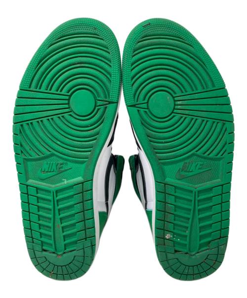 NIKE（ナイキ）NIKE (ナイキ) AIR JORDAN 1 RETRO HIGH OG ブラック×グリーン サイズ:29の古着・服飾アイテム