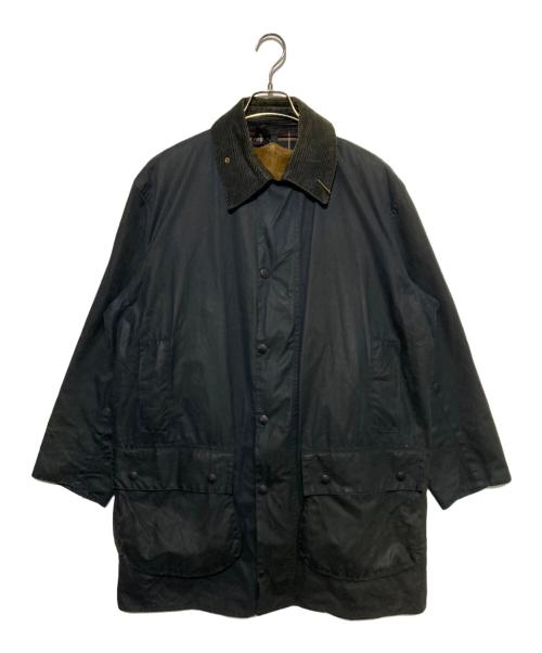 Barbour（バブアー）Barbour (バブアー) BORDER JACKET  オイルドジャケット ネイビー サイズ:C40の古着・服飾アイテム