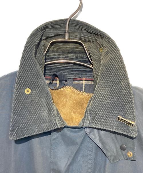 Barbour（バブアー）Barbour (バブアー) BORDER JACKET  オイルドジャケット ネイビー サイズ:C40の古着・服飾アイテム