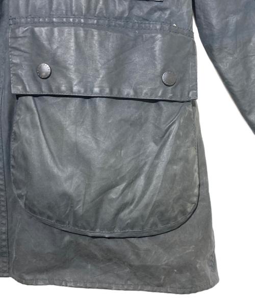 Barbour（バブアー）Barbour (バブアー) BORDER JACKET  オイルドジャケット ネイビー サイズ:C40の古着・服飾アイテム