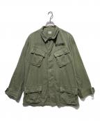 US ARMYユーエスアーミー）の古着「ジャングルファティーグ ジャケット」｜グリーン