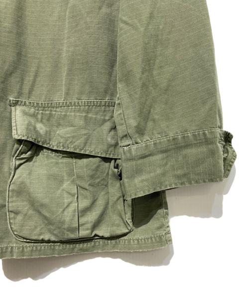 US ARMY（ユーエスアーミー）US ARMY (ユーエスアーミー) ジャングルファティーグ ジャケット グリーン サイズ:M-Lの古着・服飾アイテム