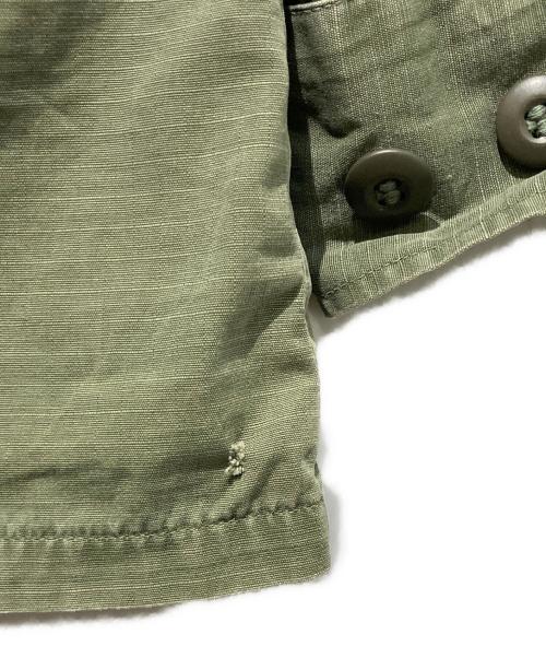 US ARMY（ユーエスアーミー）US ARMY (ユーエスアーミー) ジャングルファティーグ ジャケット グリーン サイズ:M-Lの古着・服飾アイテム