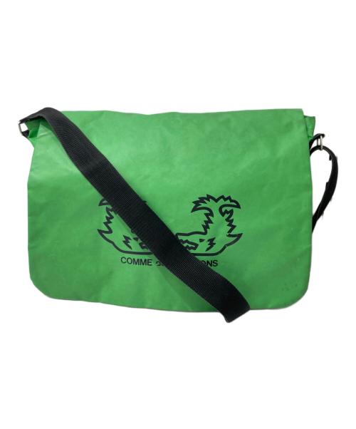 COMME des GARCONS COMME des GARCONS（コムデギャルソン コムデギャルソン）COMME des GARCONS COMME des GARCONS (コムデギャルソン コムデギャルソン) 05SS 名古屋ラシック オープン記念 シャチホコメッセンジャーバッグ グリーン サイズ:　の古着・服飾アイテム