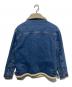 Calvin Klein Jeans (カルバンクラインジーンズ) デニムボアライダースジャケット ブルー サイズ:M：5000円