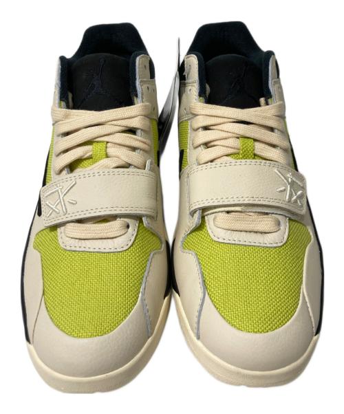 NIKE（ナイキ）NIKE (ナイキ) Travis Scott (トラヴィス・スコット) JUMPMAN JACK TR イエロー×ベージュ サイズ:26.5の古着・服飾アイテム